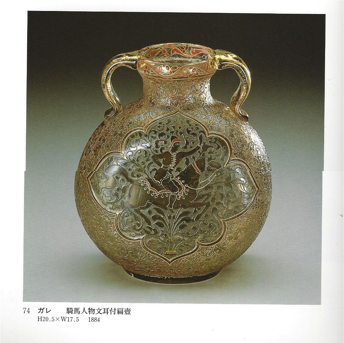 Glass Box and Cover by Galle